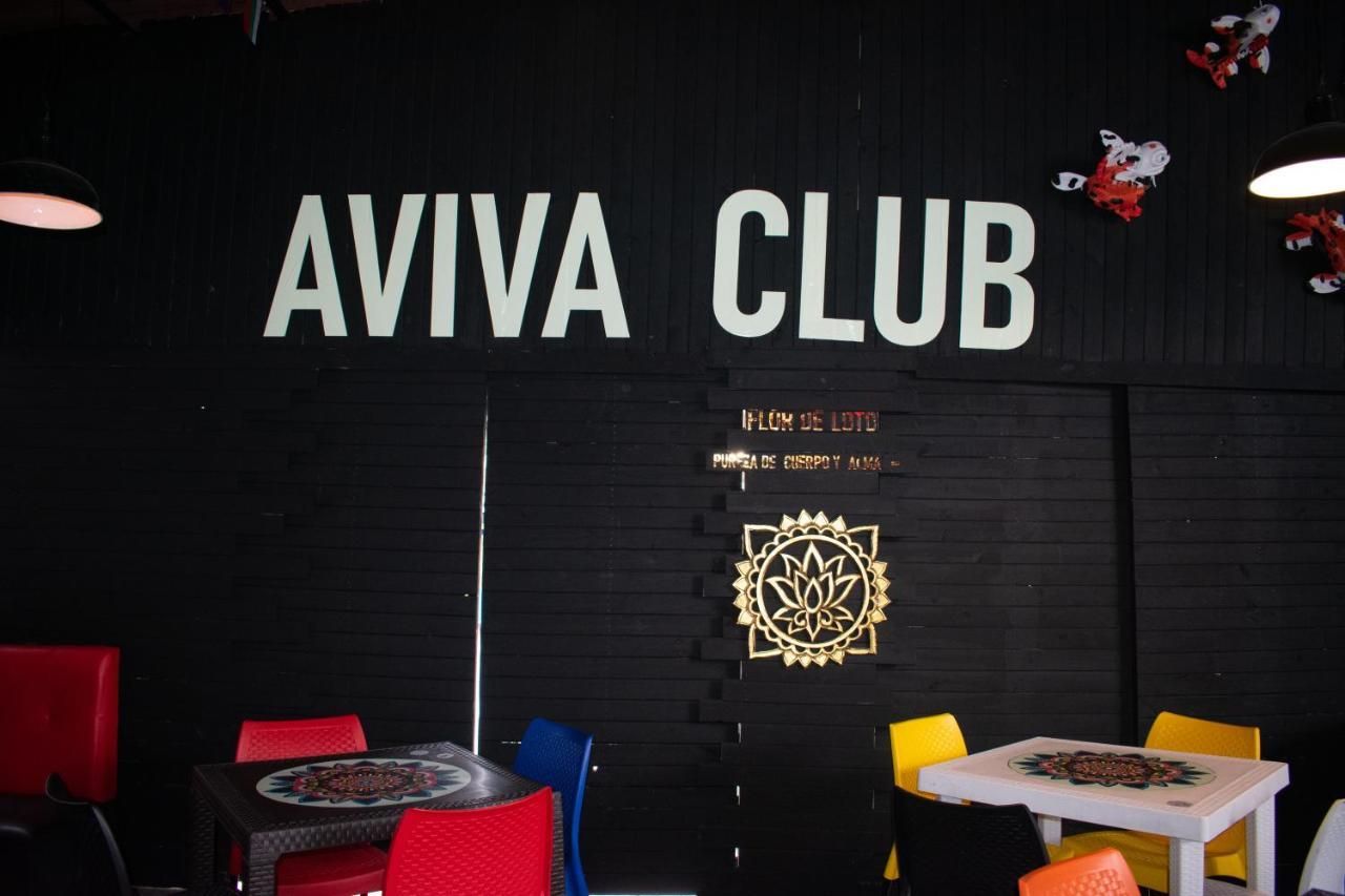 Club Aviva Guatavita - Hostel - Restaurante, Disco & Bar エクステリア 写真