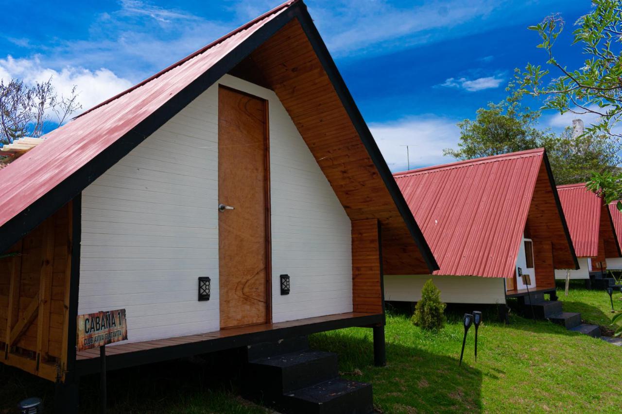 Club Aviva Guatavita - Hostel - Restaurante, Disco & Bar エクステリア 写真