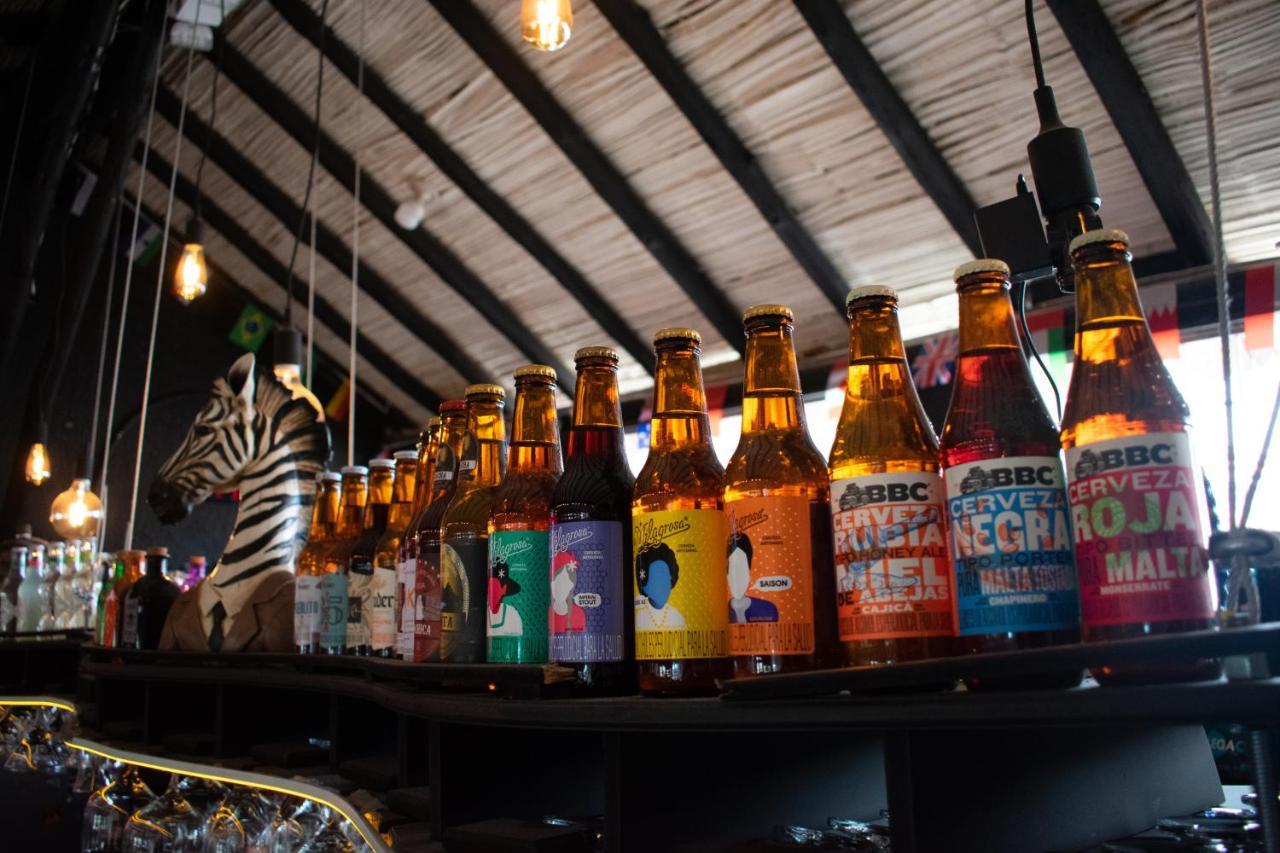 Club Aviva Guatavita - Hostel - Restaurante, Disco & Bar エクステリア 写真